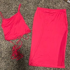 Pink summer set